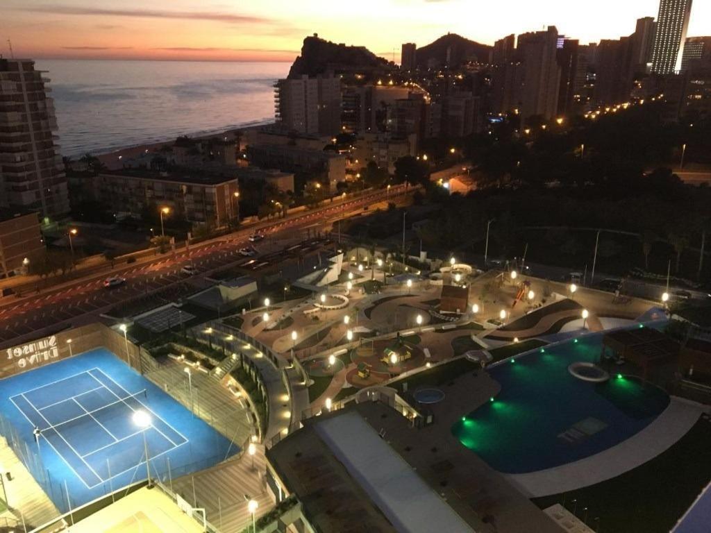 Sunset Drive, Cerca De La Playa Poniente Apartamento Benidorm Exterior foto